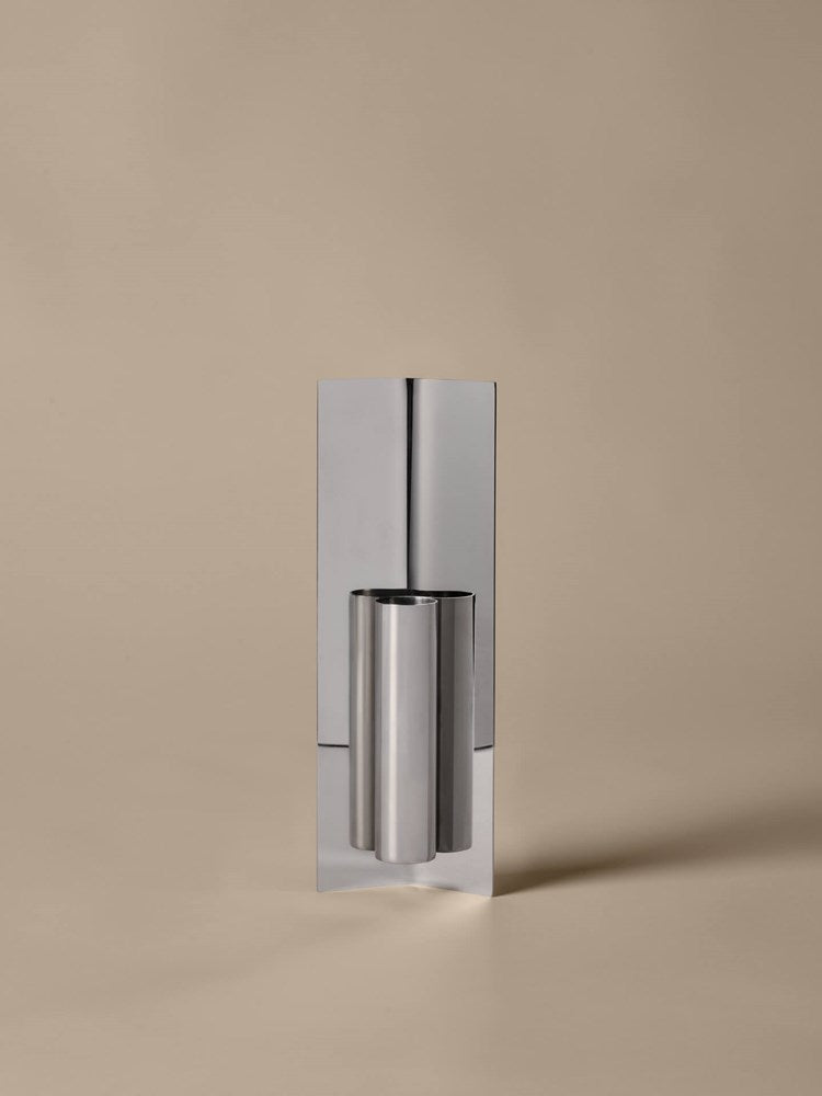 Eddy Wall Vase - Mirror Polished