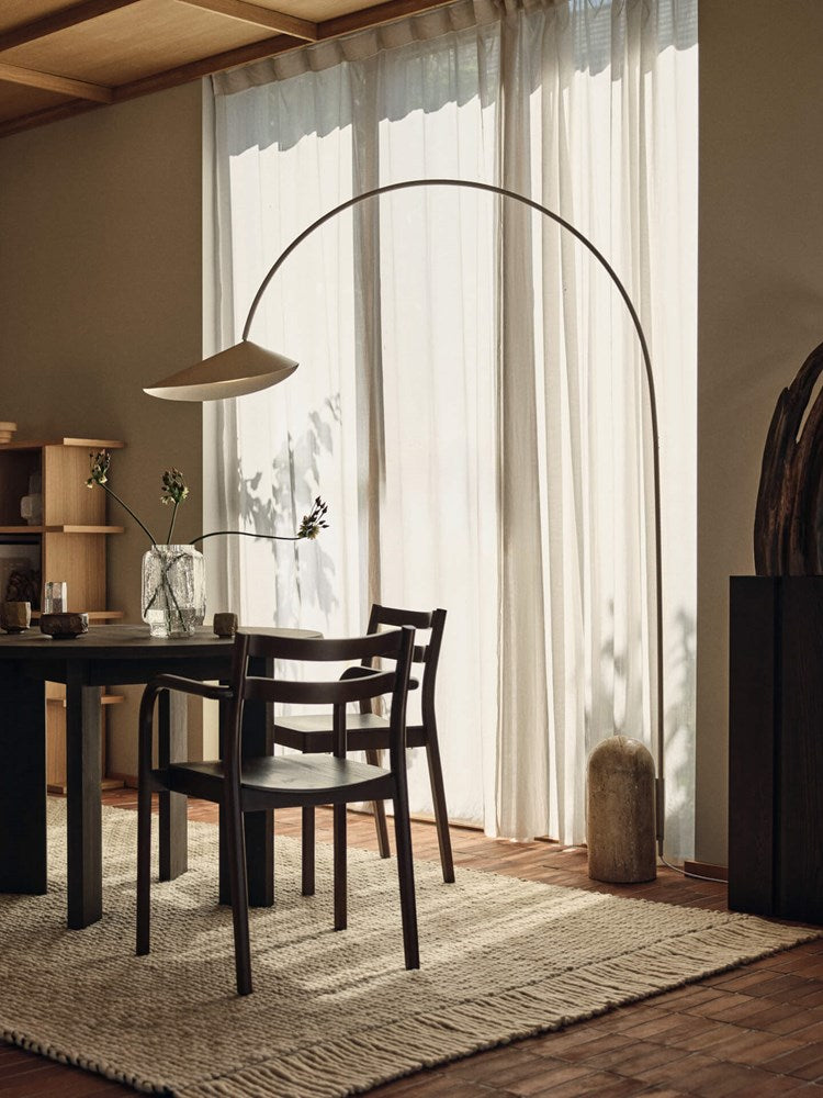 Arum Arched Floor Lamp - Cashmere - UL