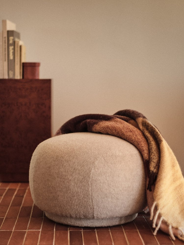 Rico Pouf Soft Alpaca CAL117 - Natural
