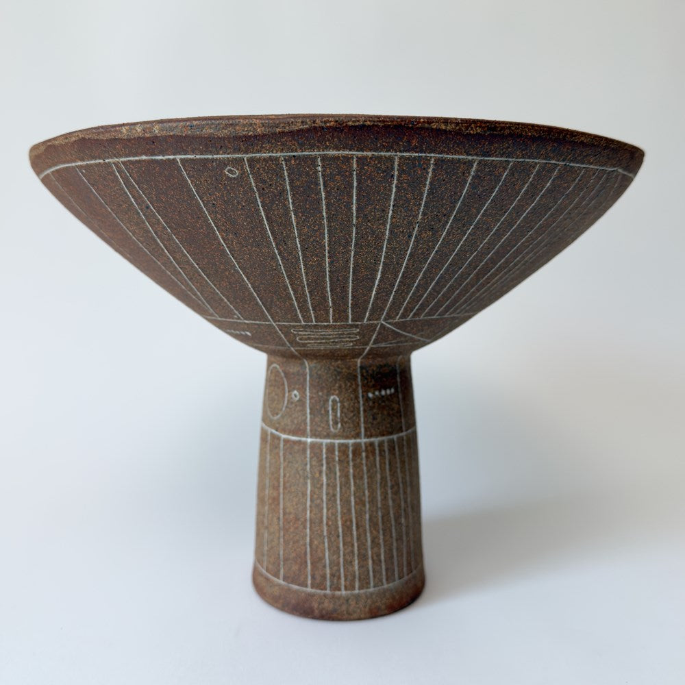 Scribe Pedestal Bowl