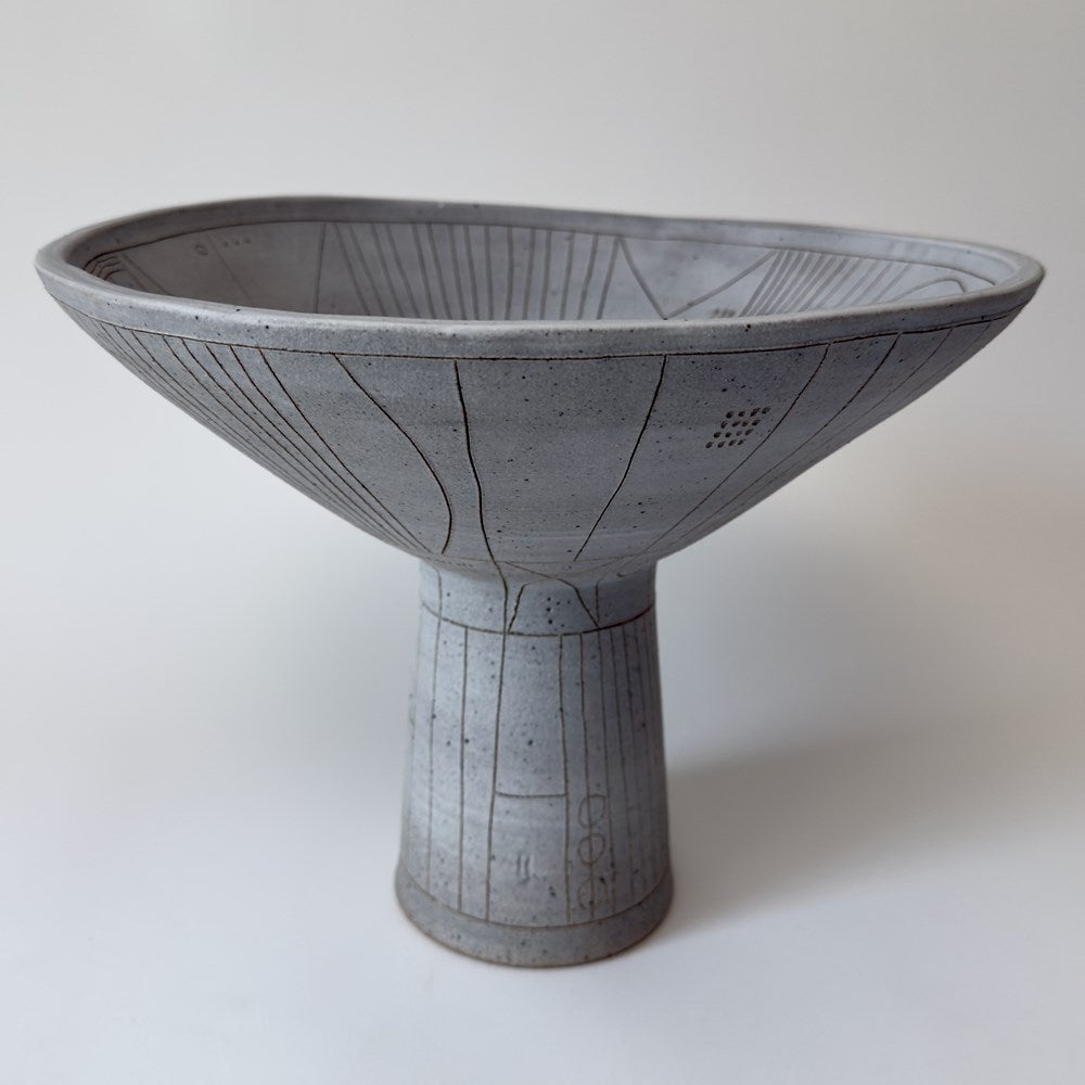Scribe Pedestal Bowl