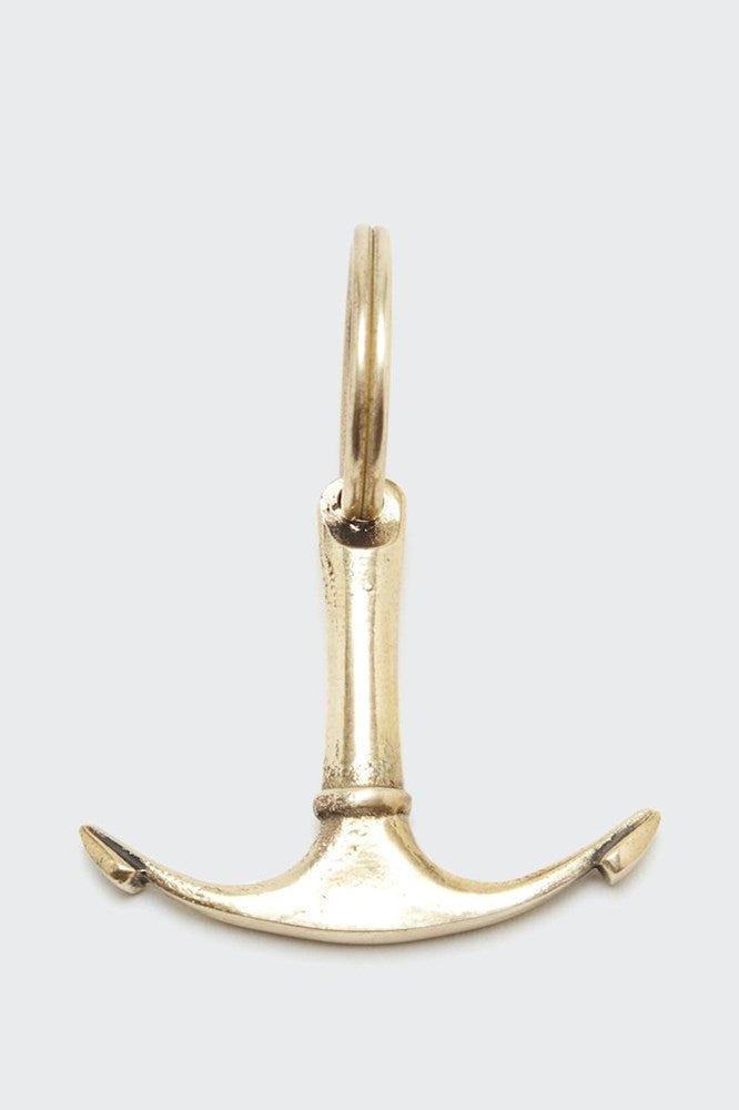 Brass Anchor Keychain