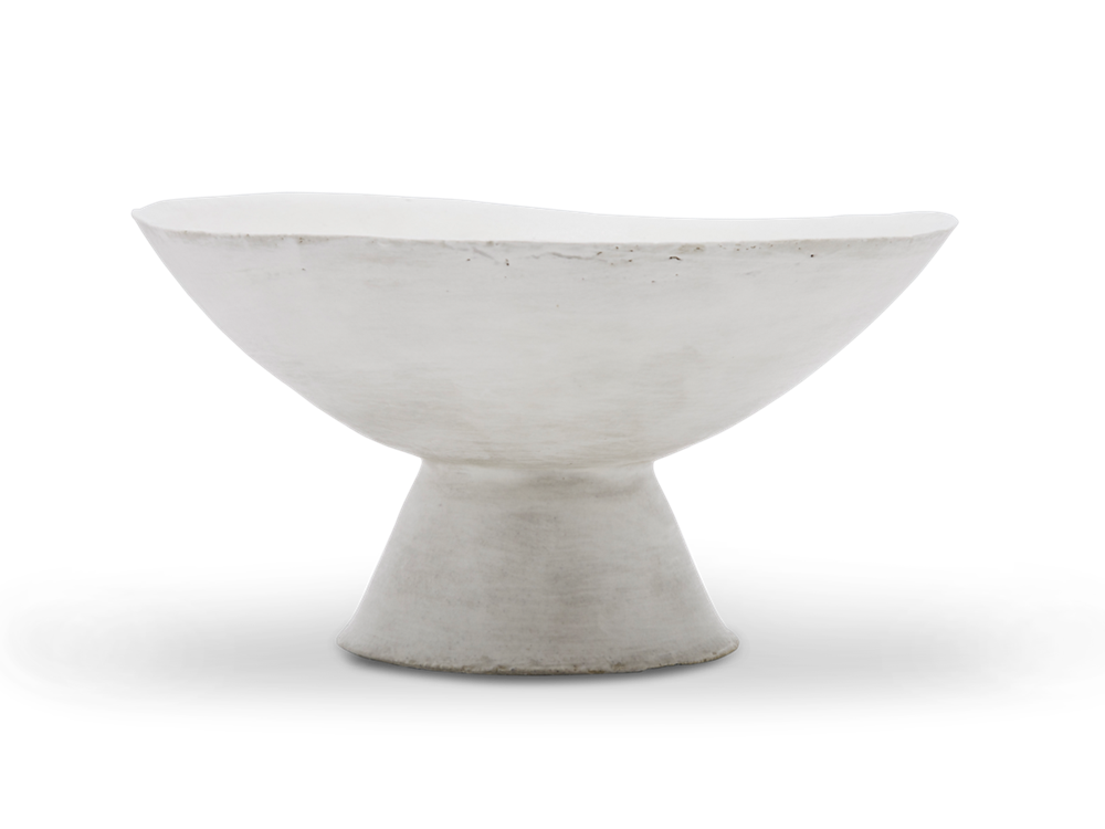 Tall Footed Bowl 11"