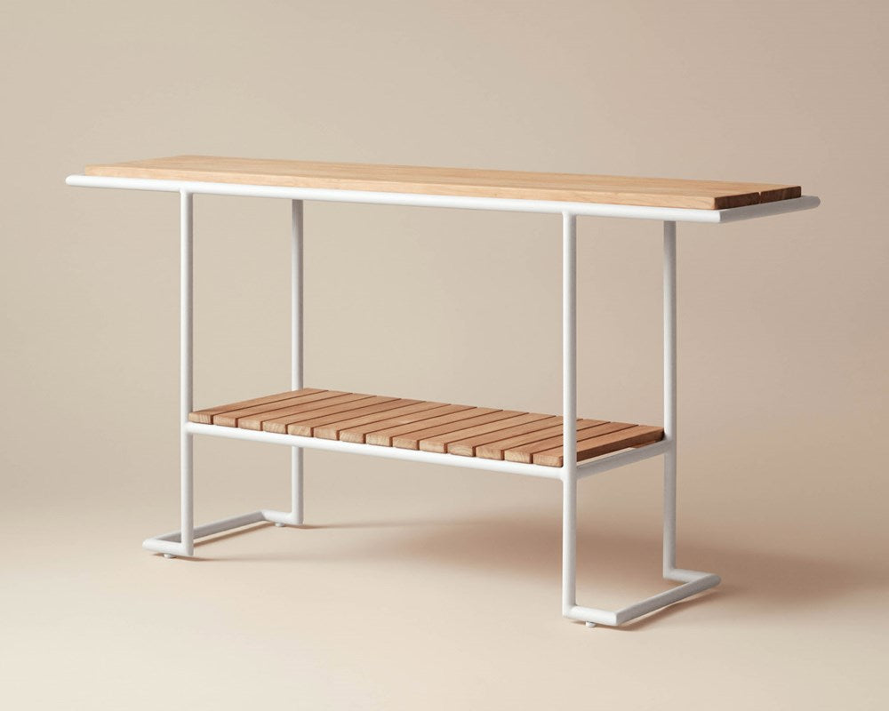 Hinterland Console Table - White