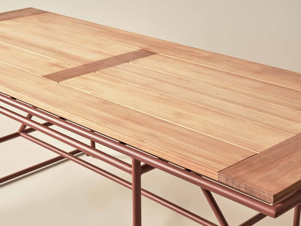 Hinterland Dining Table - Terracotta