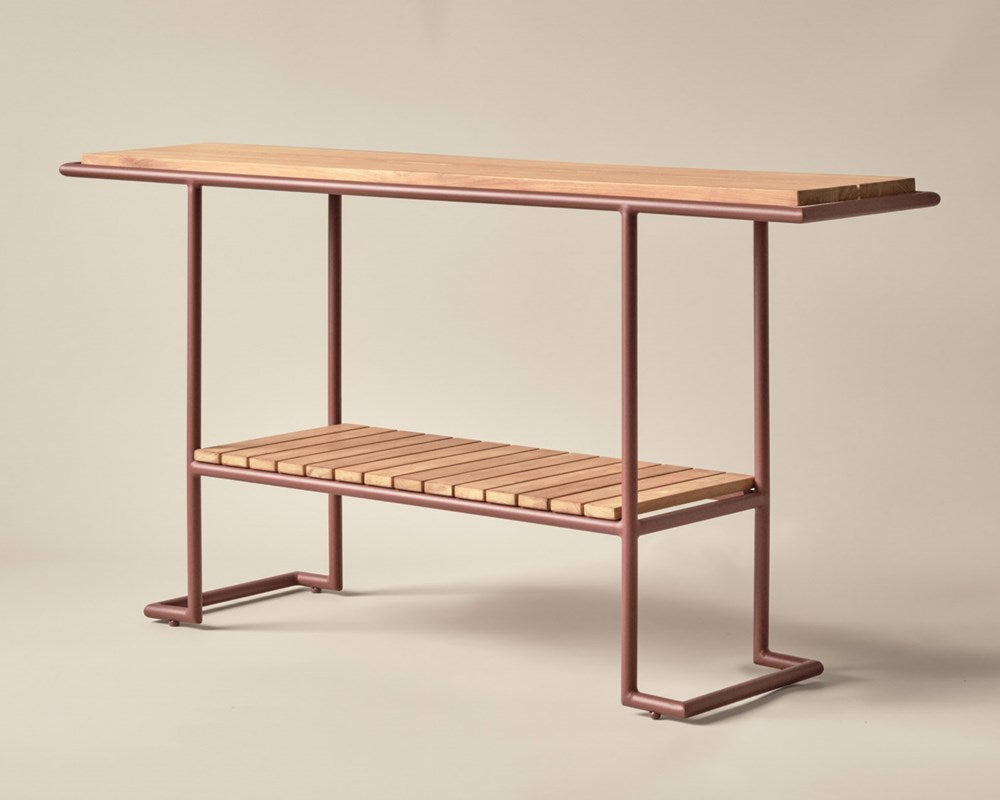 Hinterland Console Table - Terracotta