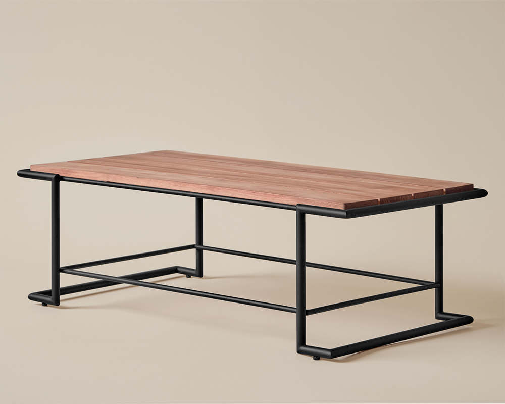 Hinterland Rectangular Coffee Table - Black