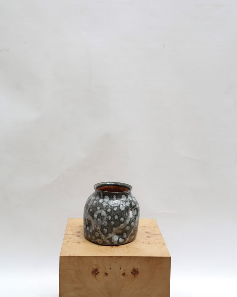 Matte Polka Dot Vessel