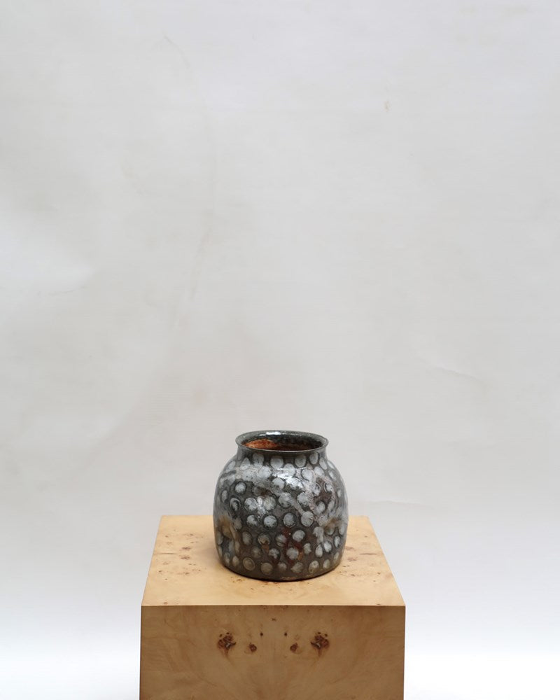 Matte Polka Dot Vessel