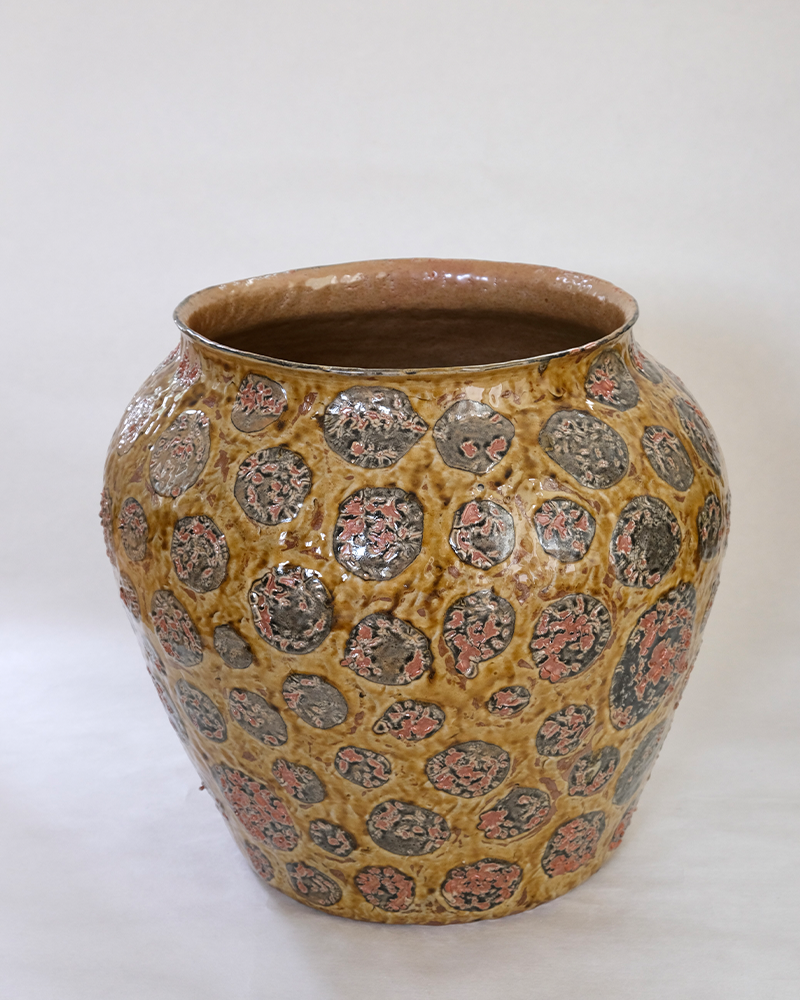 Amber Dot Tsubo Vessel