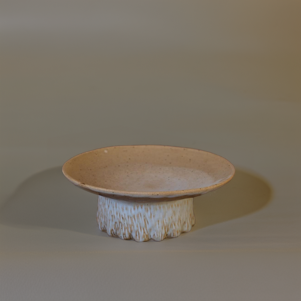 Zoomorphic Pedestal Bowl