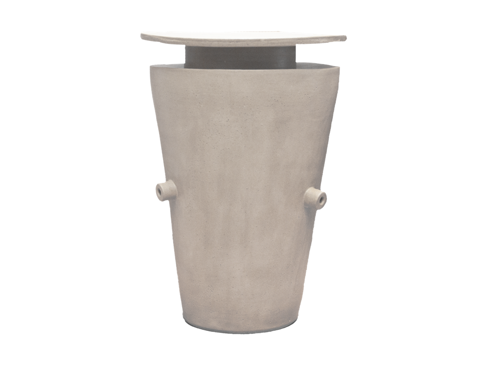 Giant Wide Saucer Vase