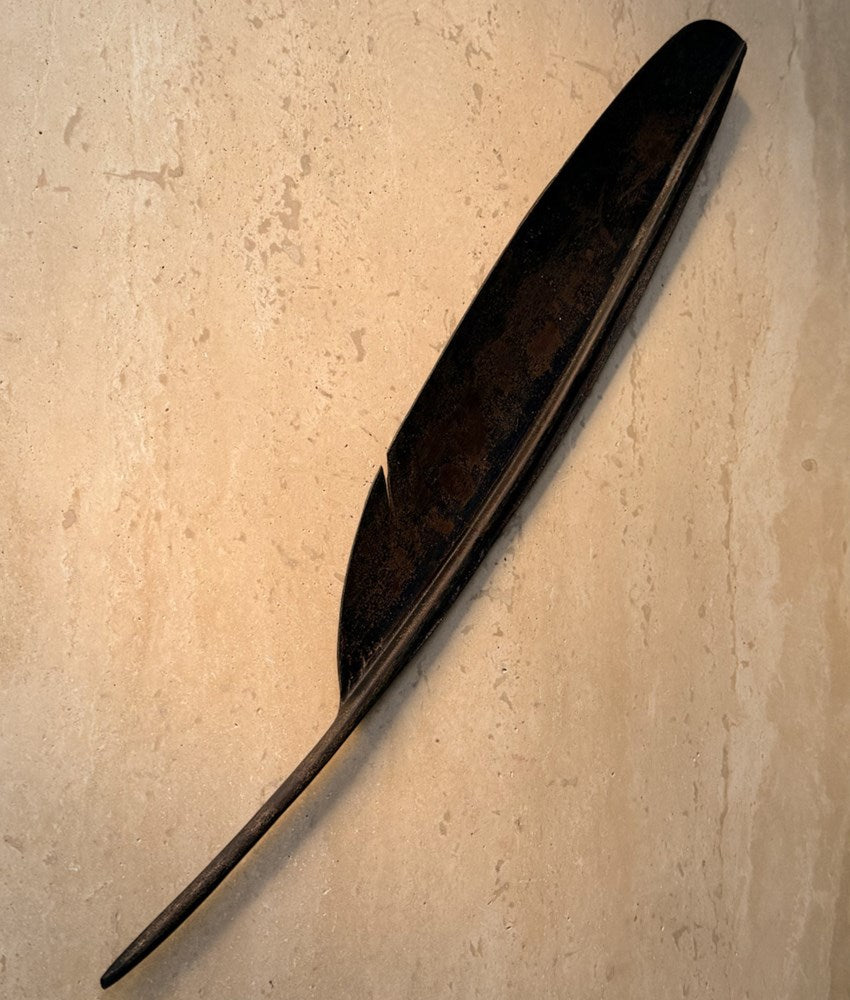 Brass Feather Large