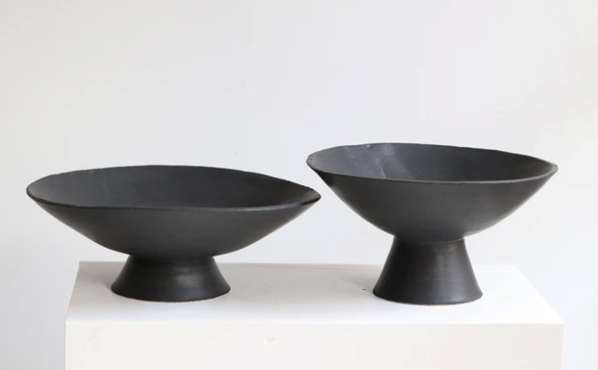 Tall Footed Bowl 11"