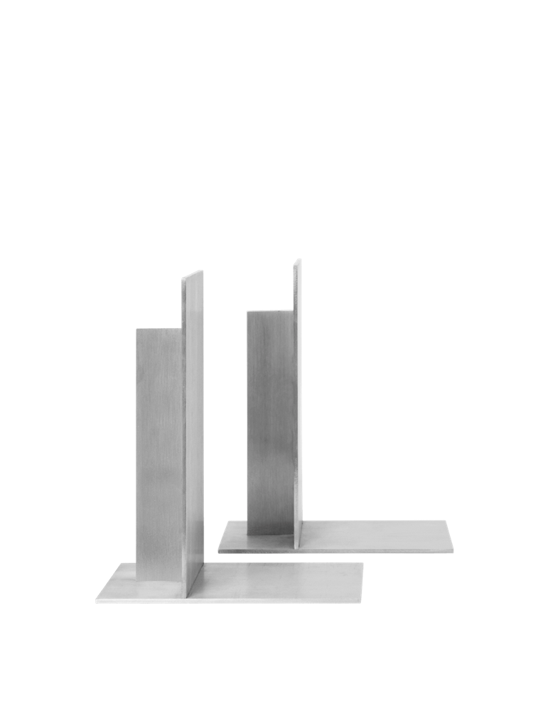 Lager Aluminum Bookends - Set of 2
