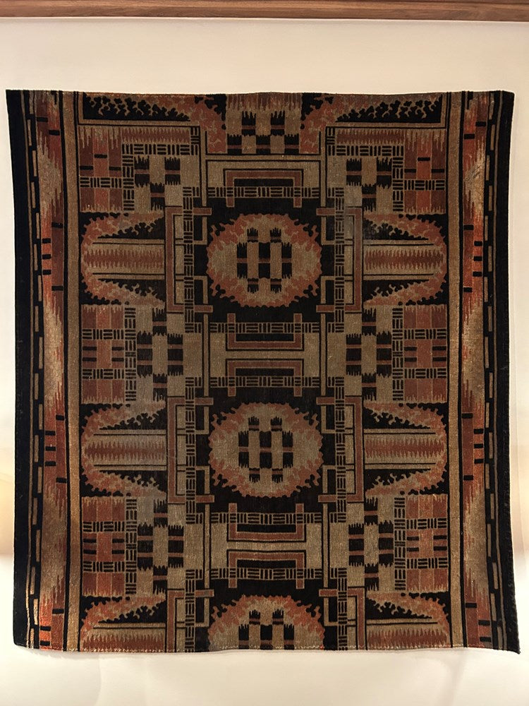 Geometric Velvet Wall Hanging