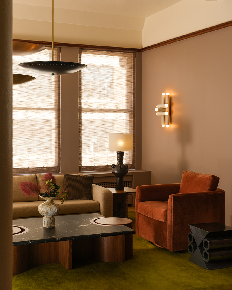 Curved Back Swivel Chair