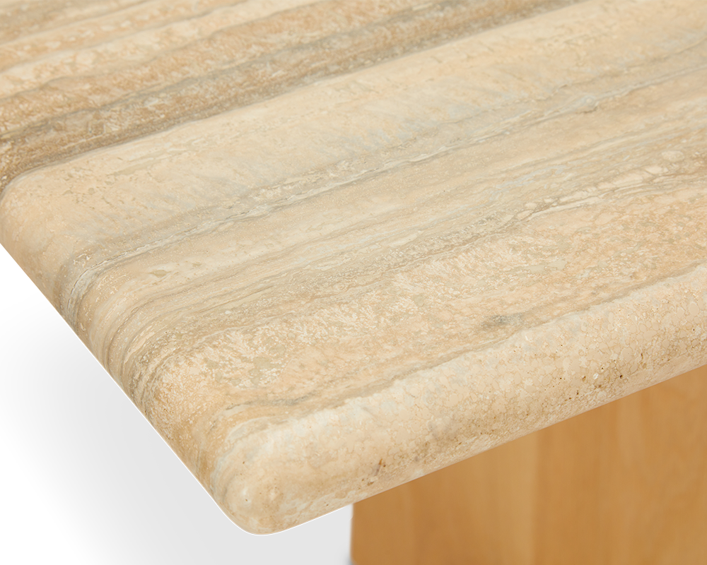 Ojai Dining Table 84" w/ Stone Top