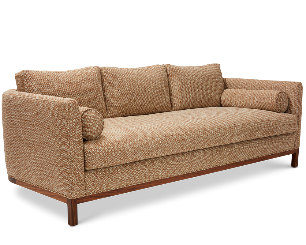 Curved Back Sofa