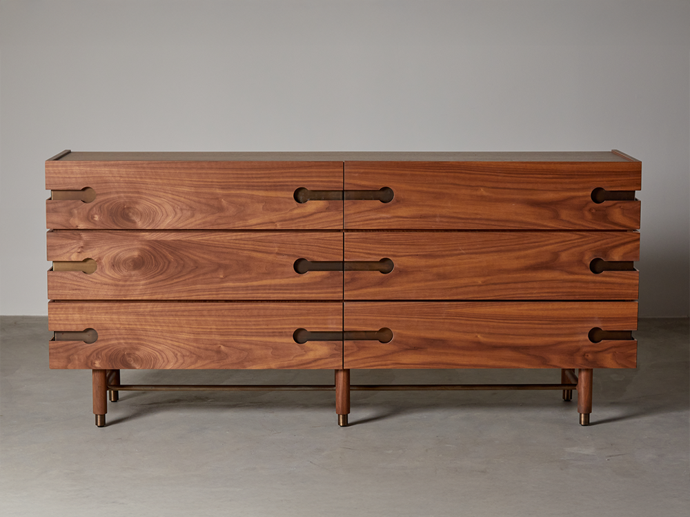 6-Drawer Niguel Dresser 72"