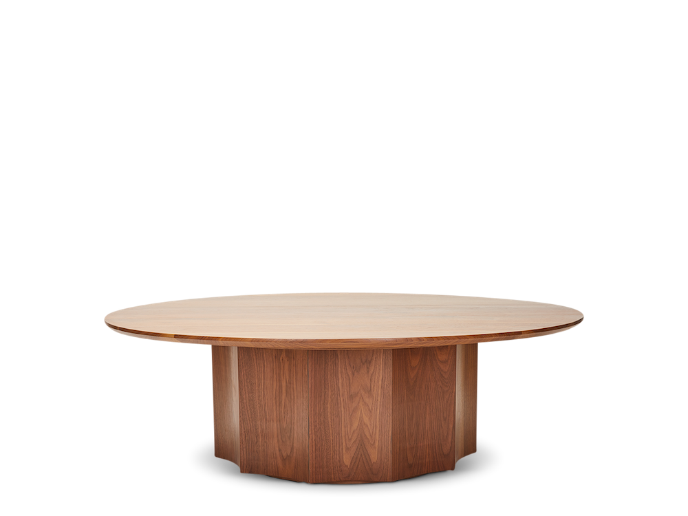 Normandie Cocktail Table w/ Wood Top 48"