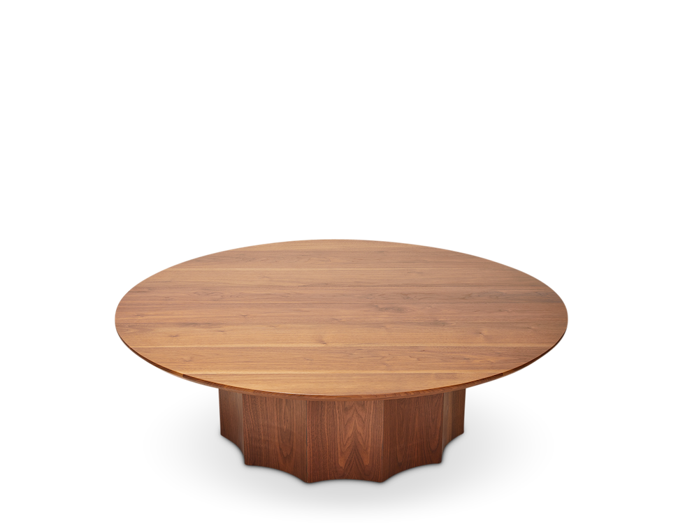 Normandie Cocktail Table w/ Wood Top 48"
