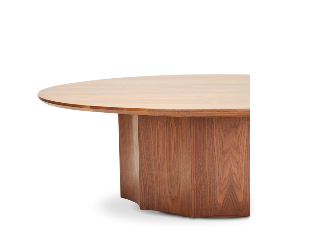 Normandie Cocktail Table w/ Wood Top 48"