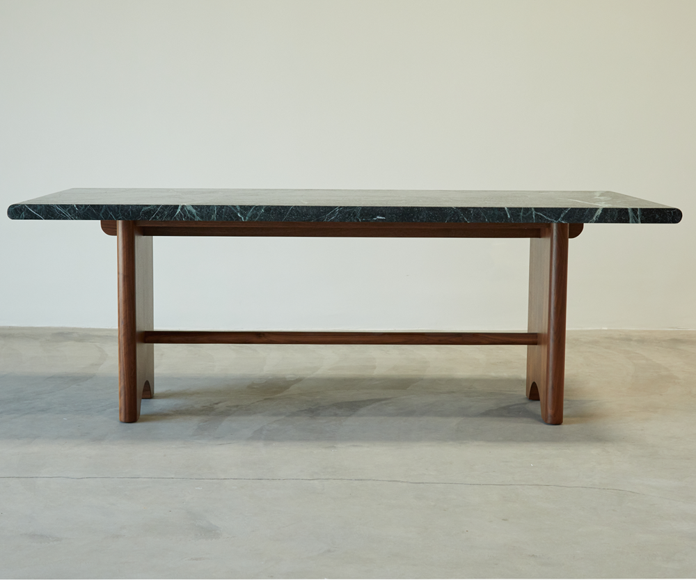 San Rafael Dining Table 96" w/ Stone Top