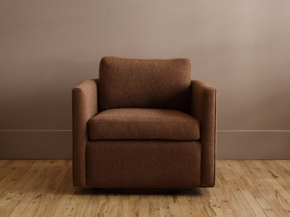 Curved Back Swivel Chair