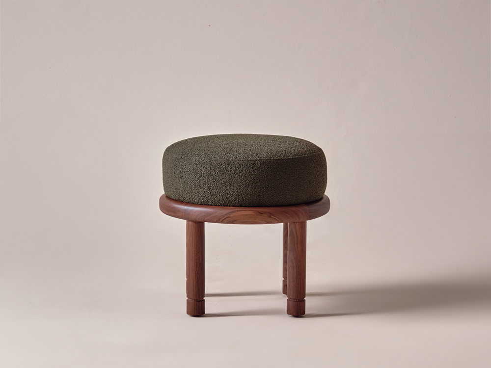 Petite Moreno Ottoman