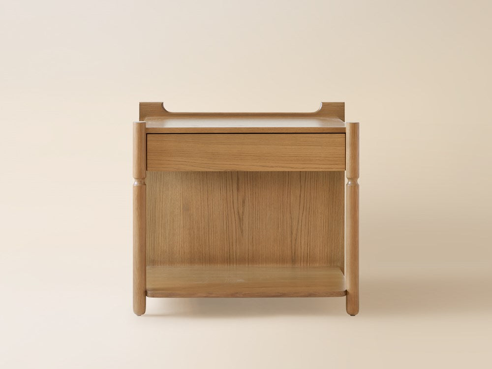 San Rafael Large Nightstand in Light Oak