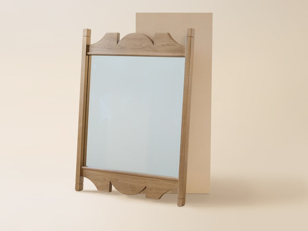 San Rafael Wall Mirror 44" in Light Oak