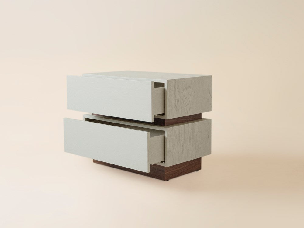 Stacked Box Nightstand - Large
