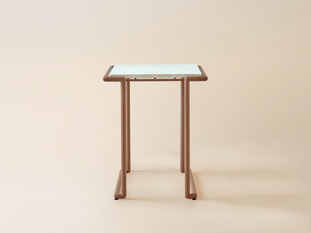 Hinterland Side Table - Terracotta