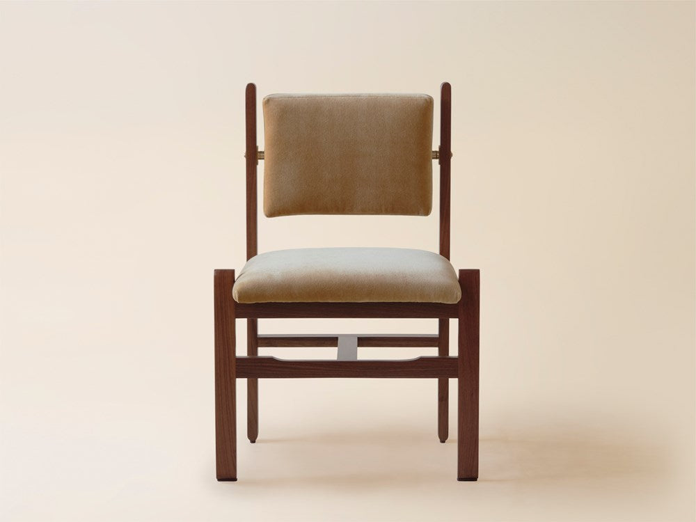 Morro Dining Side Chair w/ Upholstered Seat