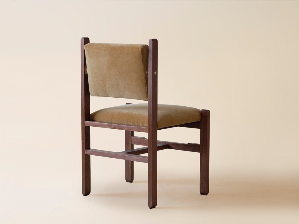 Morro Dining Side Chair w/ Upholstered Seat
