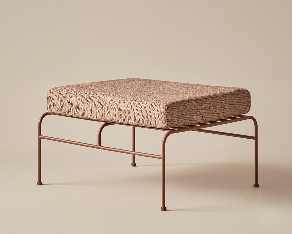 Hinterland Ottoman - Terracotta / Sandstone Rust