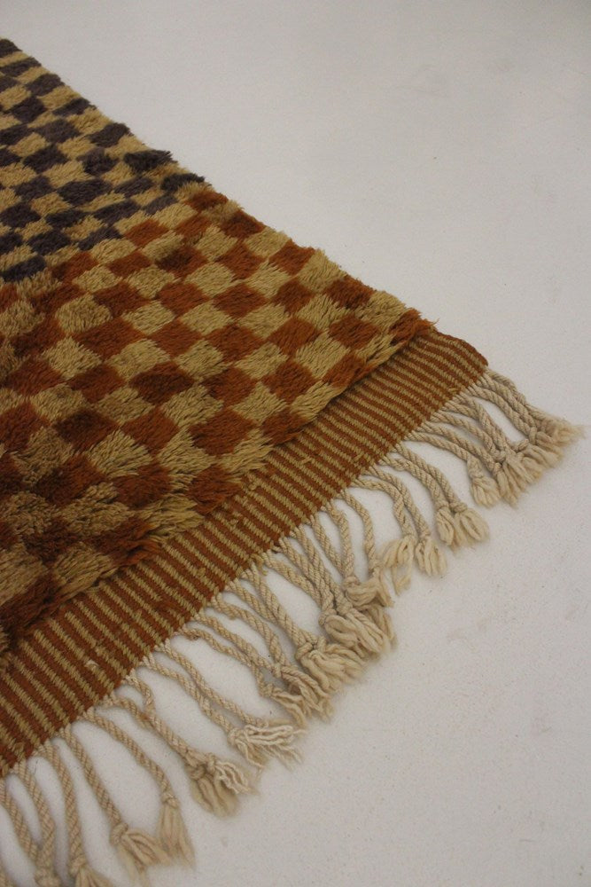 Atlas Mountain Weavers: Handwoven Wool Beni Mrit Rug