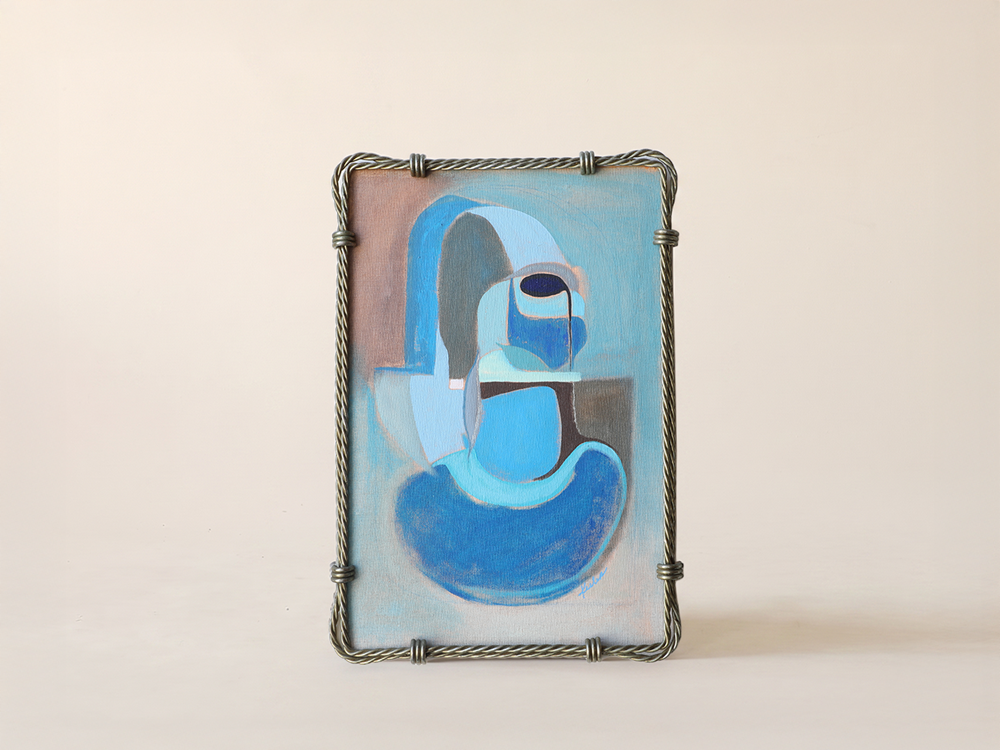 Lynda Keeler: Color Map #255 (Swimming Pools and Vivid Blue Skies)