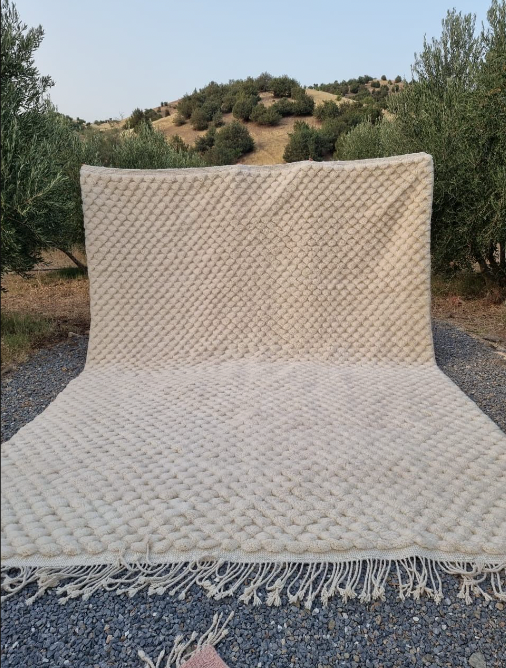 Atlas Mountain Weavers: Beni Ourain Moroccan Rug