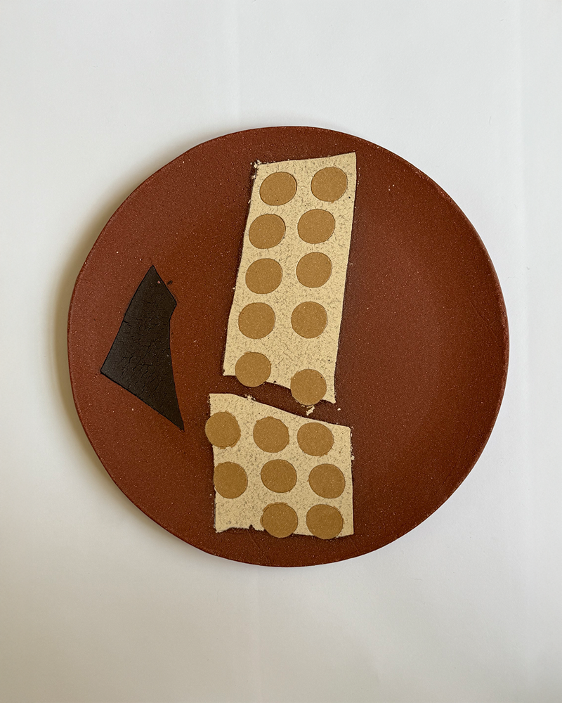 Soft Edge Dot Composition Platter