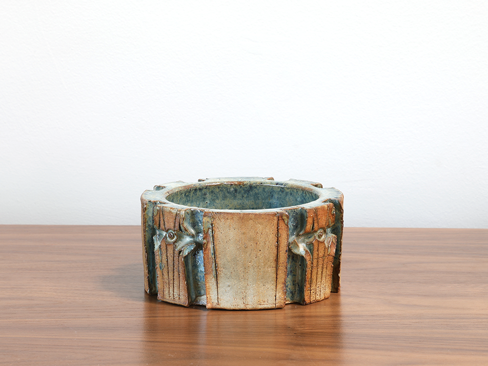 Lene Regius Stoneware Bowl w/ Pattern