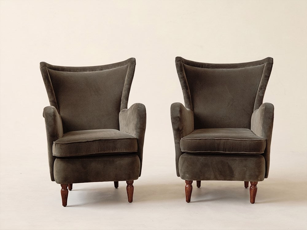 Pair of Armchairs by Emilio Sala