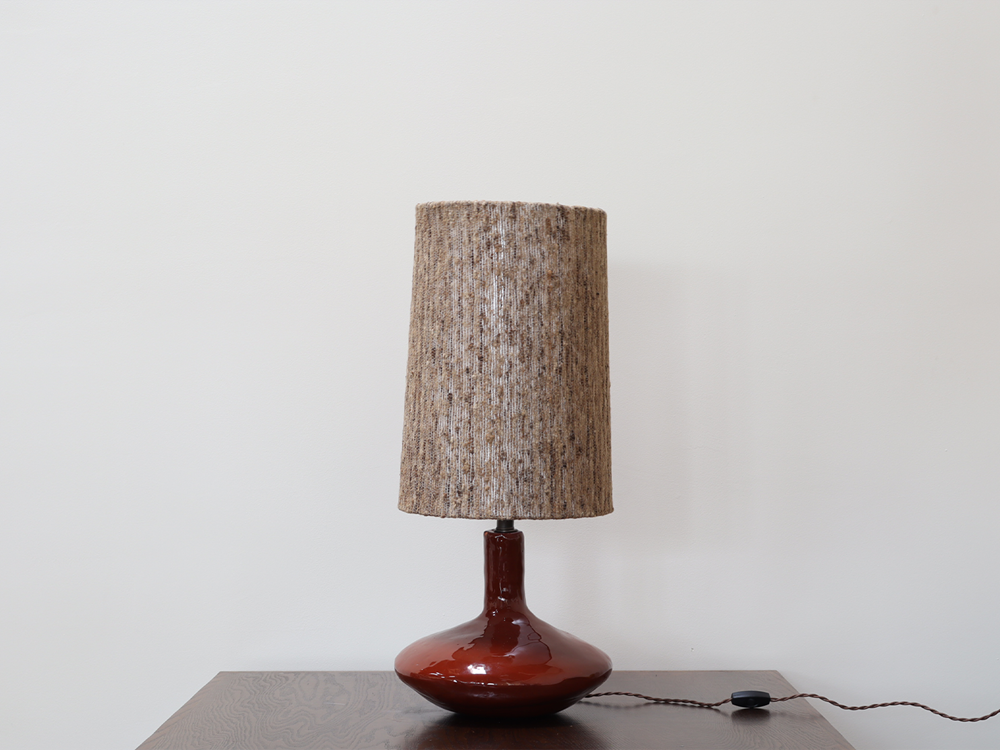 French Ceramic Table Lamp