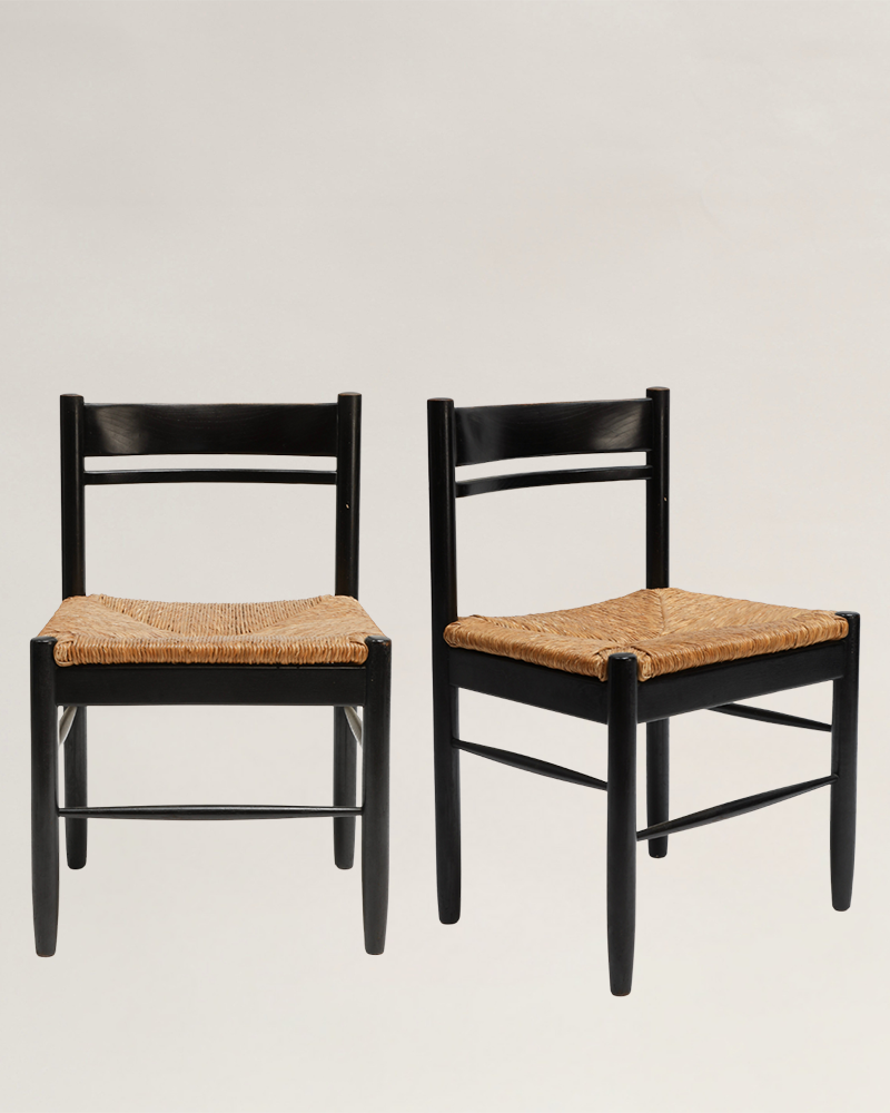 Pair of Dining Chairs by Vico Magistretti