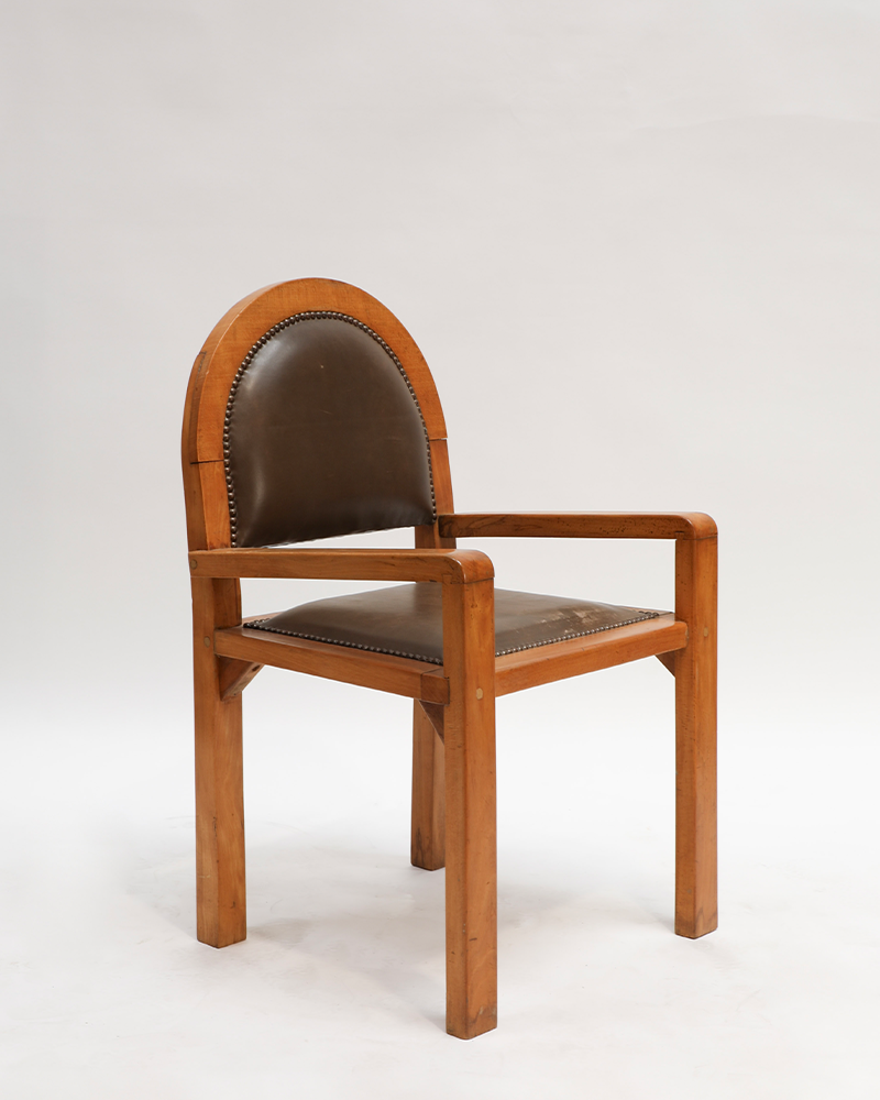 Belgian Art Deco Side Chairs