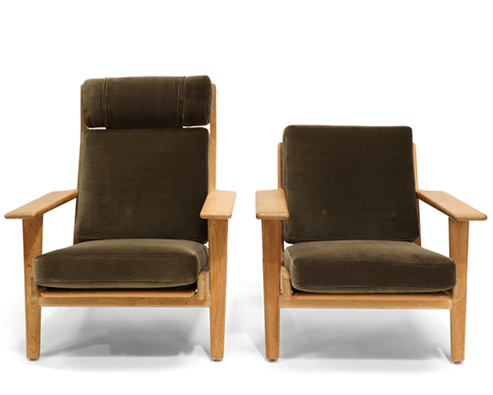 "GE290A" Lounge Chair by Hans J. Wegner