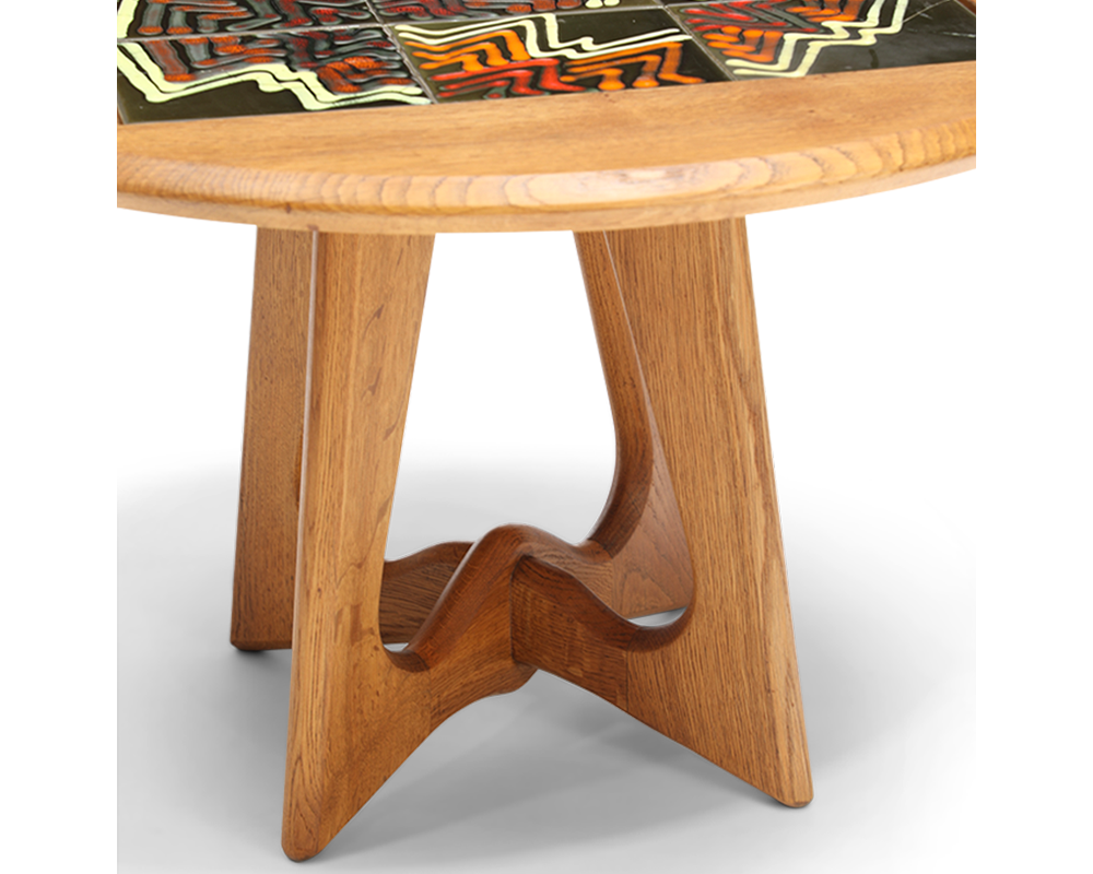 Large Side Table by Guillerme et Chambron