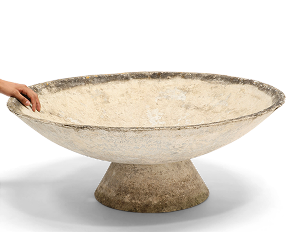 Willy Guhl Adjustable Concrete Planter