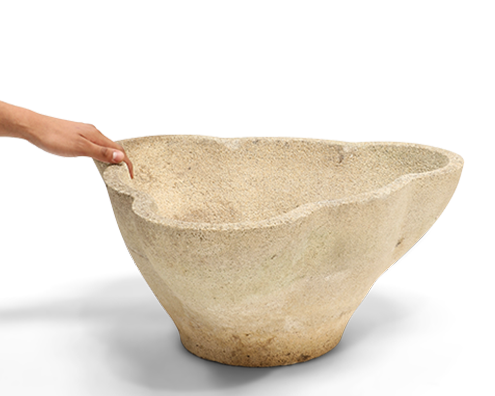 Large Scalloped Planter